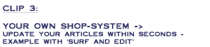 Update your articles within seconds - example with 'surf and edit'